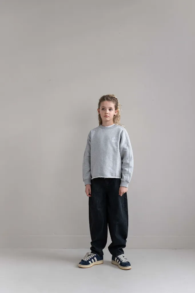 Jenest – Robin Balloon Denim Pants Vintage Black - 5 - Babette Oostduinkerke
