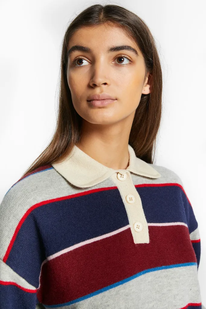 Indee - Wished polo collar pullover - 1 - Babette Oostduinkerke