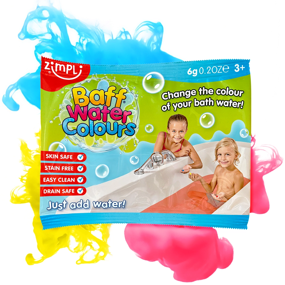 Zimpli Kids – Baff Water Colours Bruistabletten