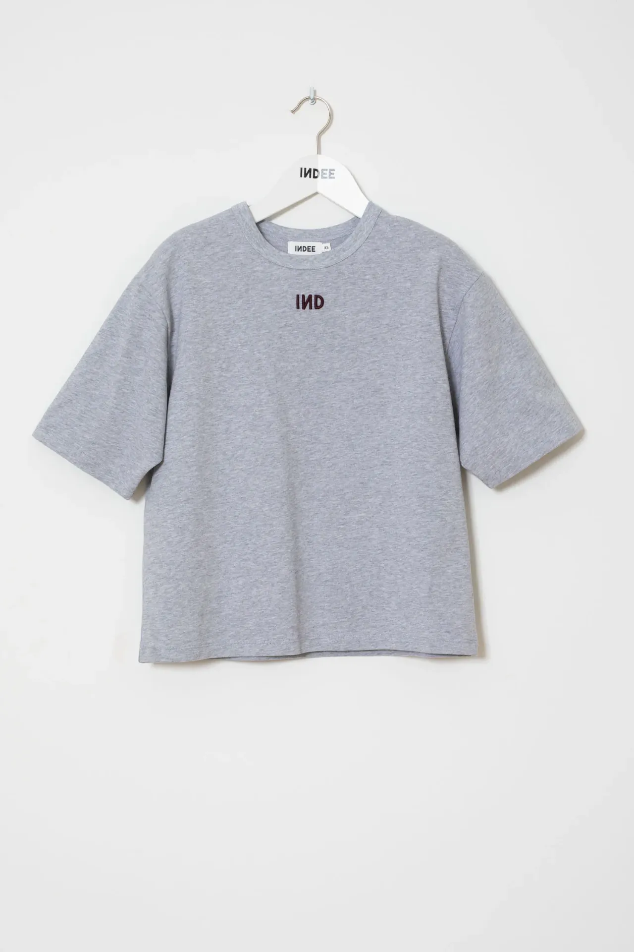 Indee - Wallis round neck tee (grey) (XS - 34)