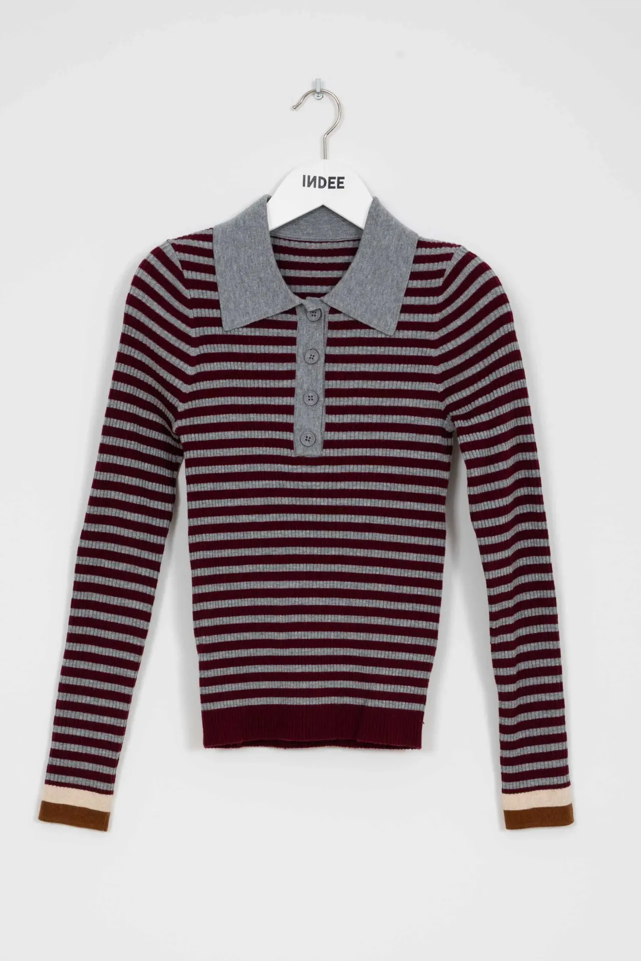 Indee - Wallaby polo collar pullover (XS - 34)