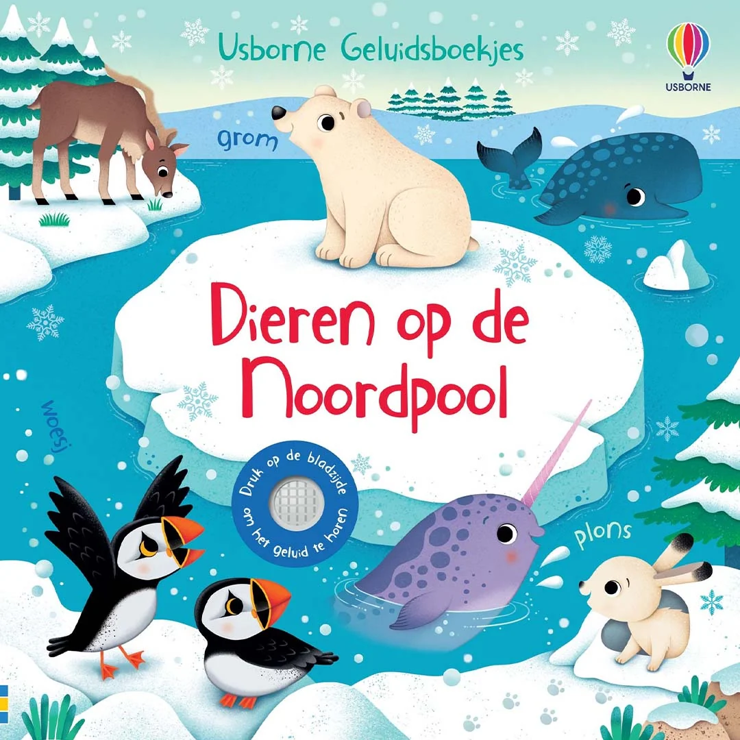 Usborne – Dieren op de Noordpool | Geluidsboekje